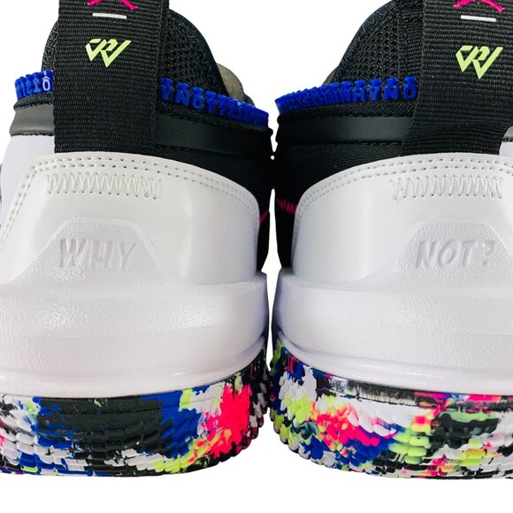 Nike Jordan Why Not Zer0.6 White Multicolor Men's Basketball Shoes DO7189-101 - Picture 8 of 15